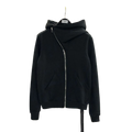 0wen Zip Up Hoodie Black