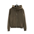 0wen Zip Up Hoodie Brown