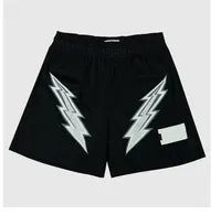 E-E Shorts Black Lightning