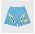 E-E Shorts Blue Lightning