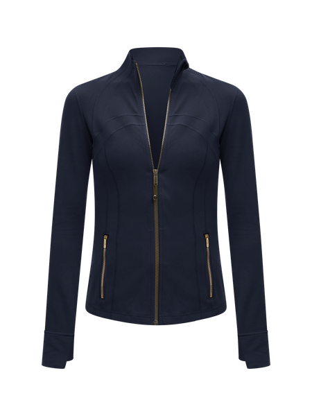 Gold Zipper Navy LL Jacket