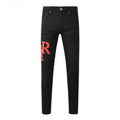 AM Jeans Black/Red Logo