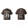 H-S T-Shirt Paradise Brown