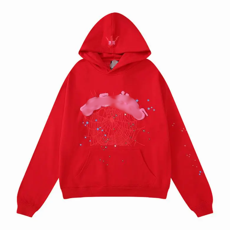 🕸️   Hoodie Red/Pink