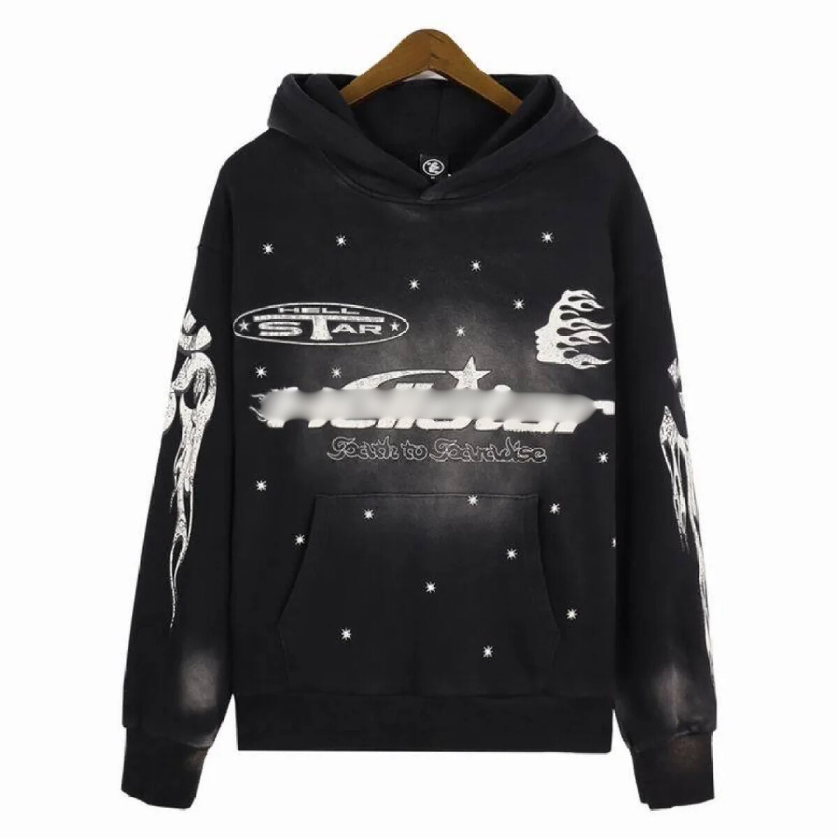 H-S  Black Hoodie