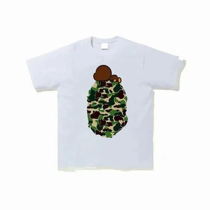 BP T-Shirt White Camo