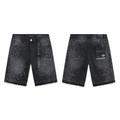 Prple Jorts Black