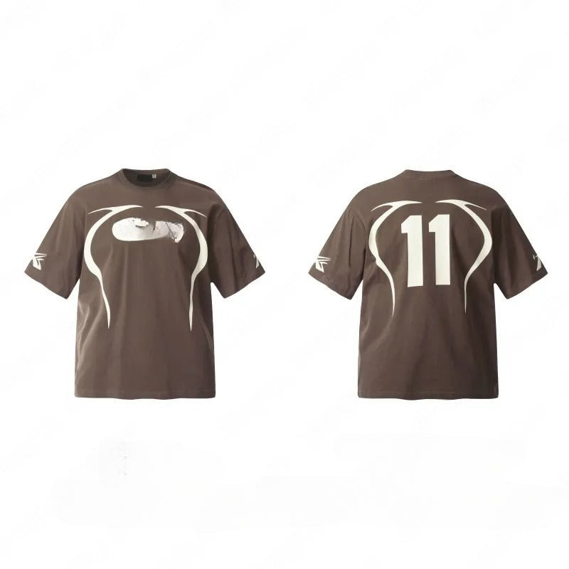 H-S T-Shirt 11 Brown