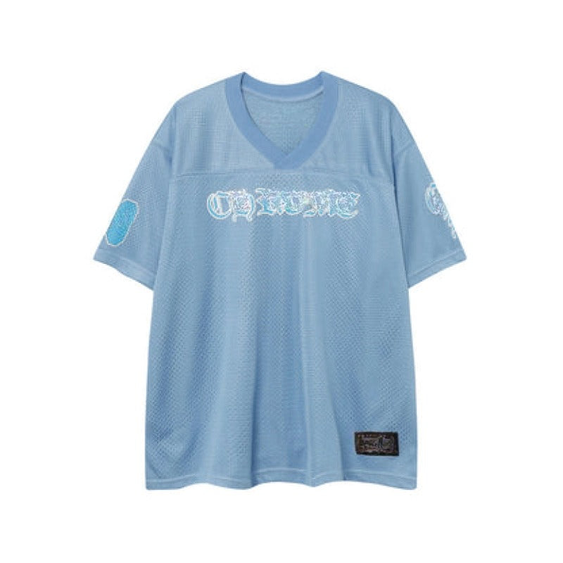 Heart Jersey Light Blue