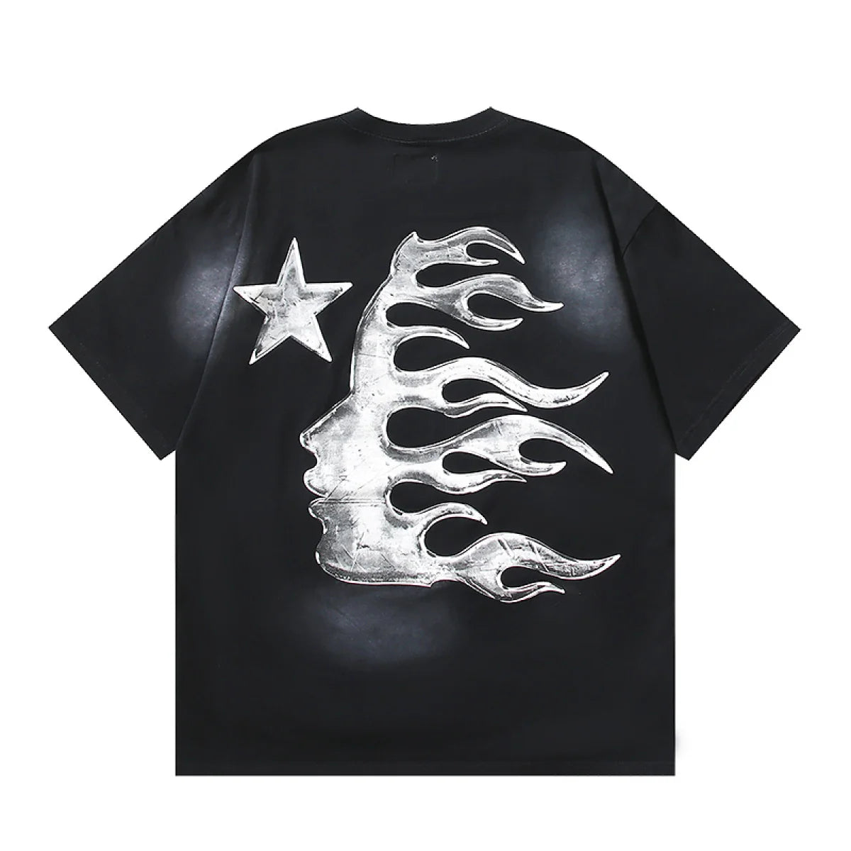 H-S Logo Gel Black T-Shirt