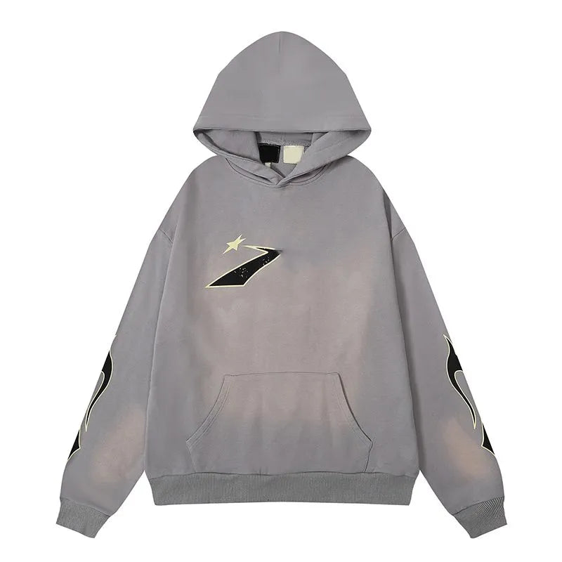 H-S Grey Lime  Hoodie
