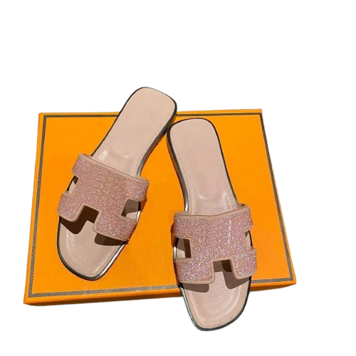 HRMS Sandals Pink Sparkle