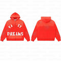 VaIIey Hoodie Red Rhinestone