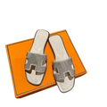 HRMS Sandals White Sparkle